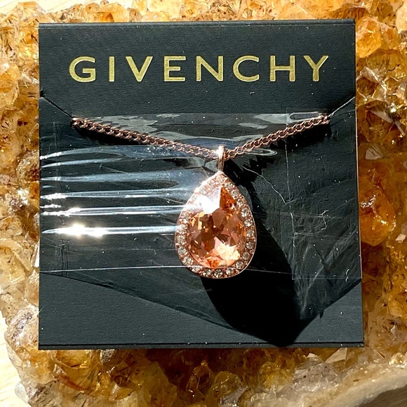 Givenchy Rose Gold Necklace with Pendant NWT - Picture 1 of 7